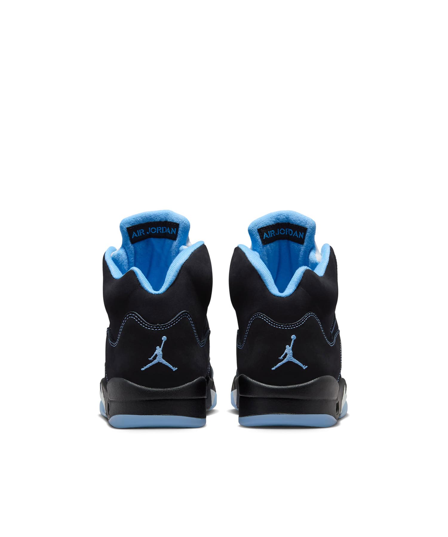 JORDAN BRAND AIR JORDAN 5 BLACK/UNIVERSITY BLUE-WHITEの画像