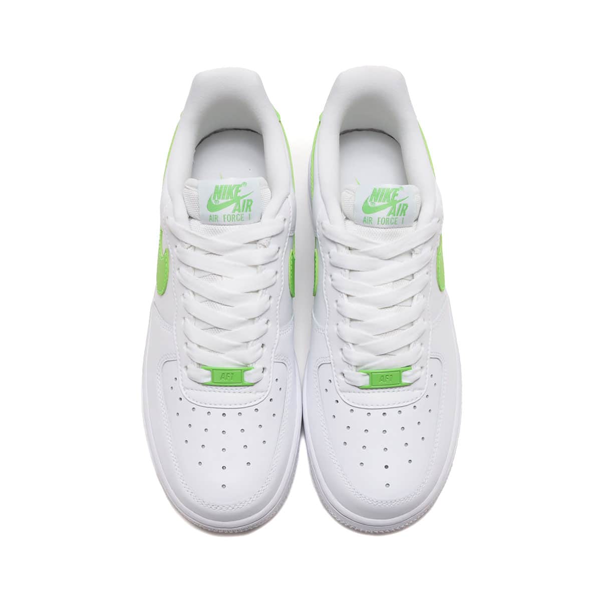 NIKE WMNS AIR FORCE 1 '07 WHITE/ACTION GREEN 23SU-I