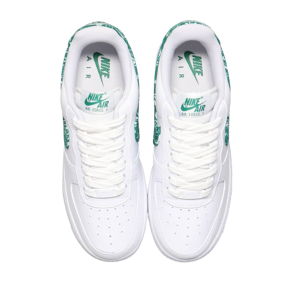 NIKE W AIR FORCE 1 '07 ESS WHITE/MALACHITE-WHITE-WHITE 22SP-Iの画像