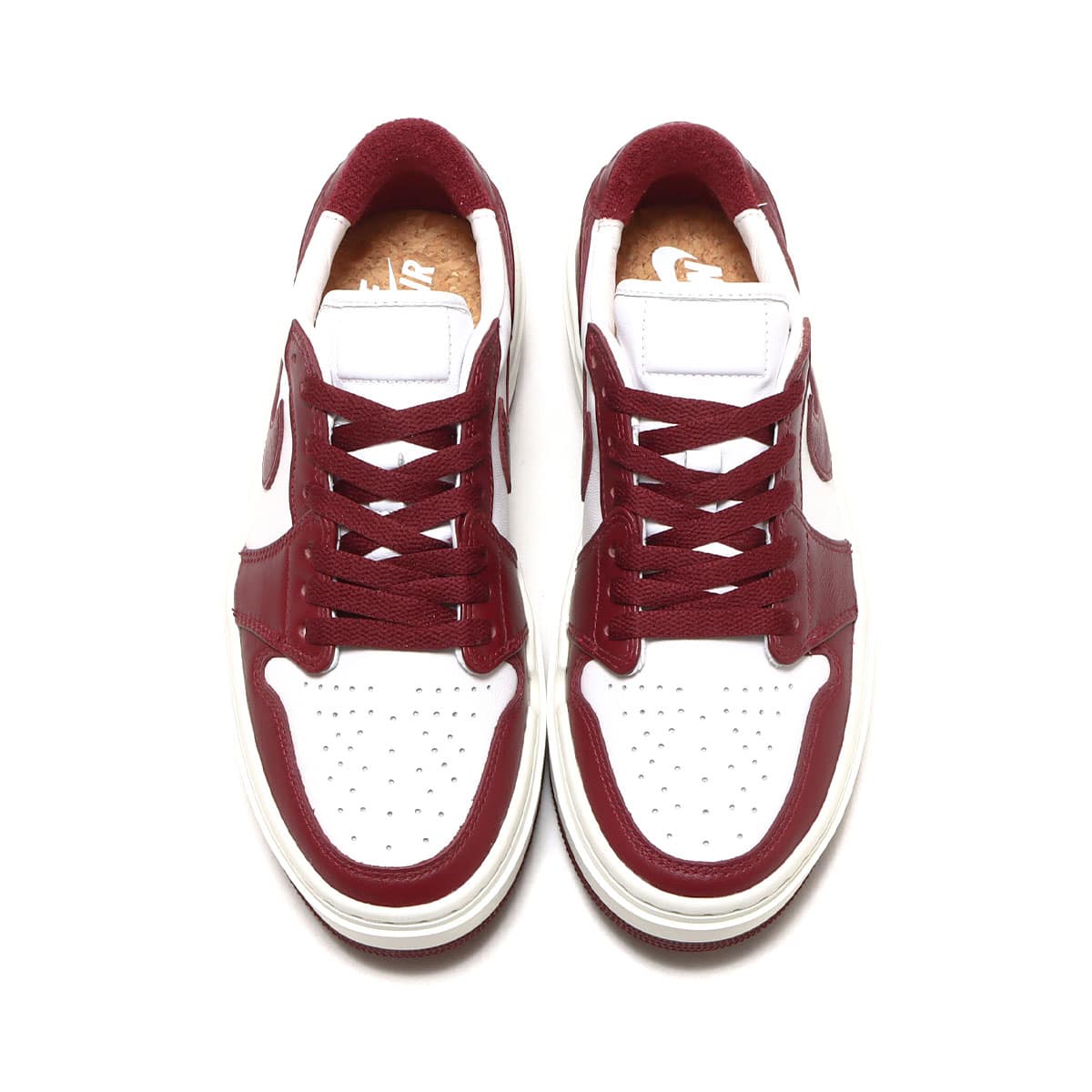 JORDAN BRAND WMNS AIR JORDAN 1 ELEVATE LOW WHITE/DARK BEETROOT