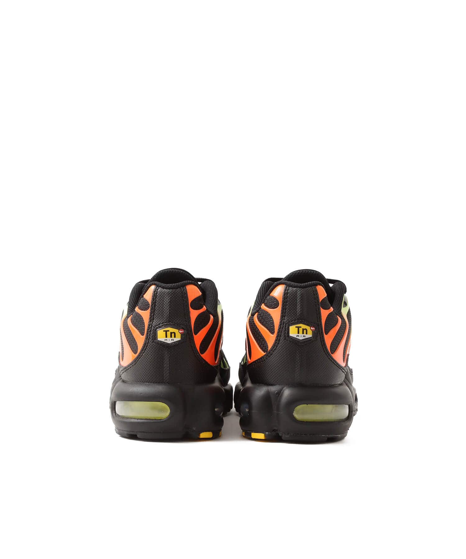 NIKE AIR MAX PLUS BLACK/HYPER CRIMSON-LIMELIGHTの画像
