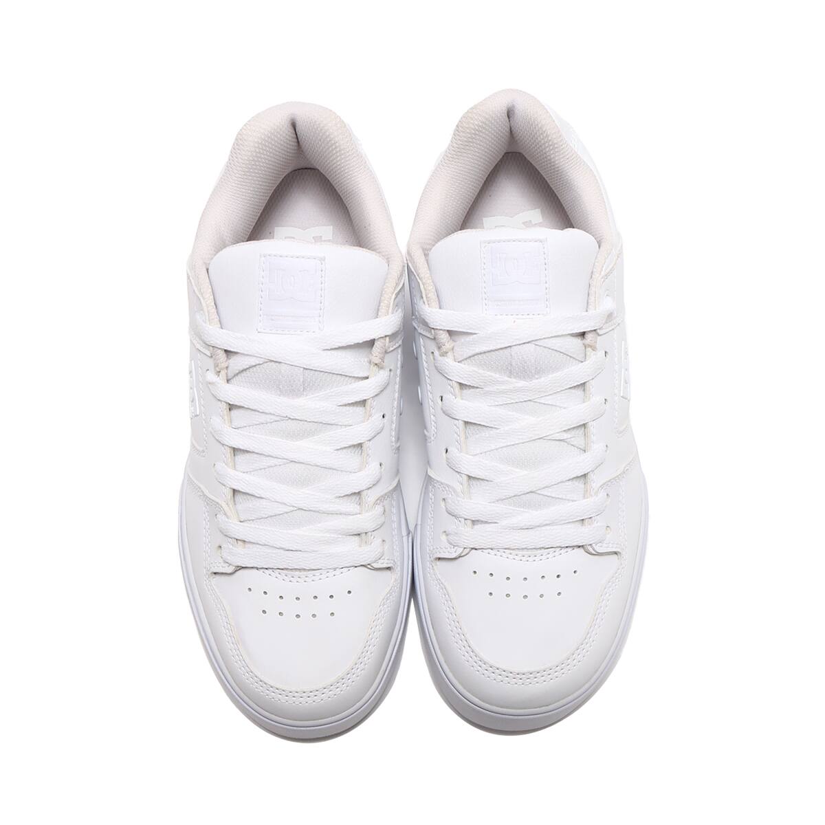 DC SHOES PURE SE SN WHITE/WHITE/WHITE 23SS-Iの画像