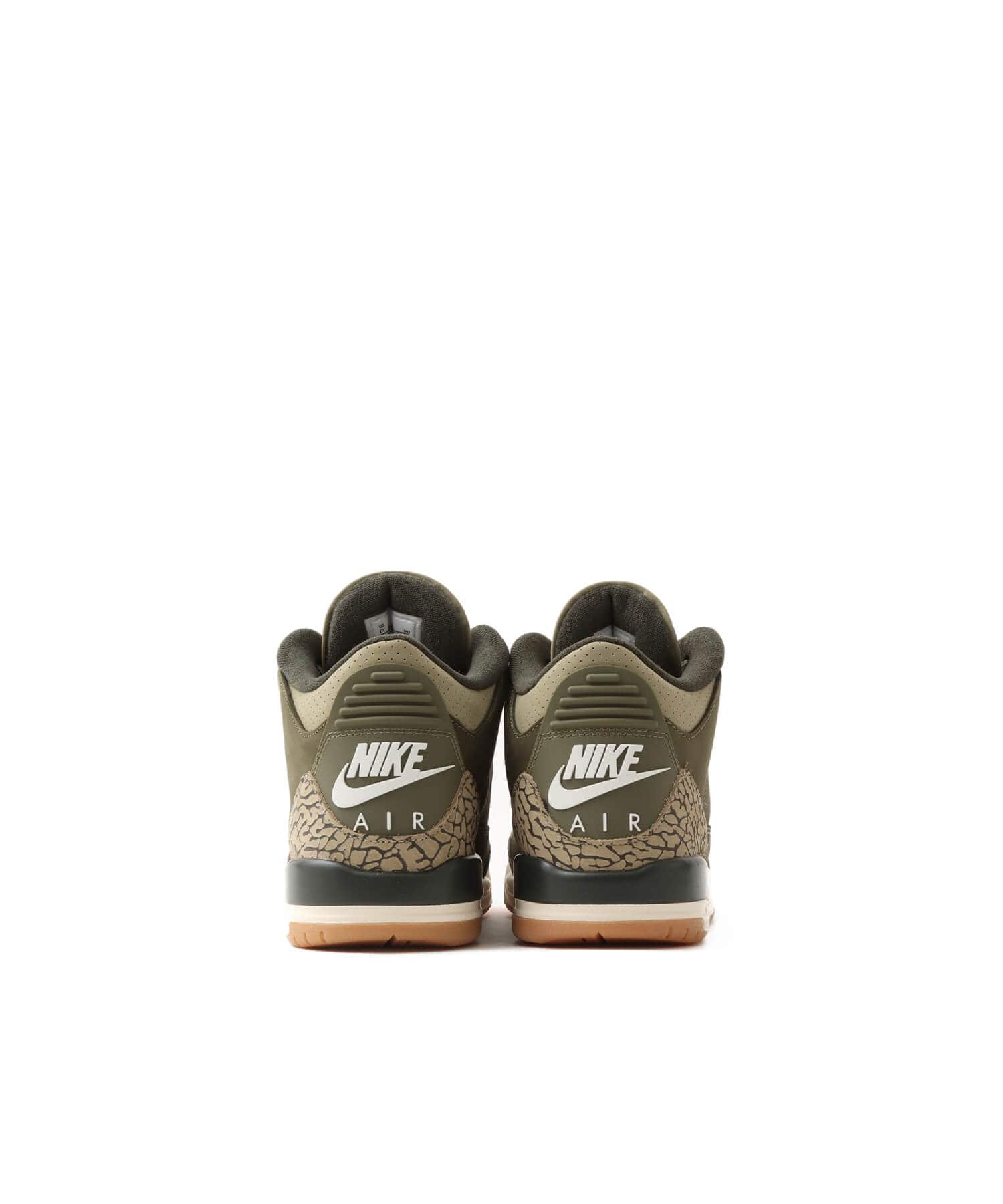 JORDAN BRAND AIR JORDAN 3 RETRO (GS) MEDIUM OLIVE/SEQUOIA-NEUTRAL OLIVE-SAILの画像