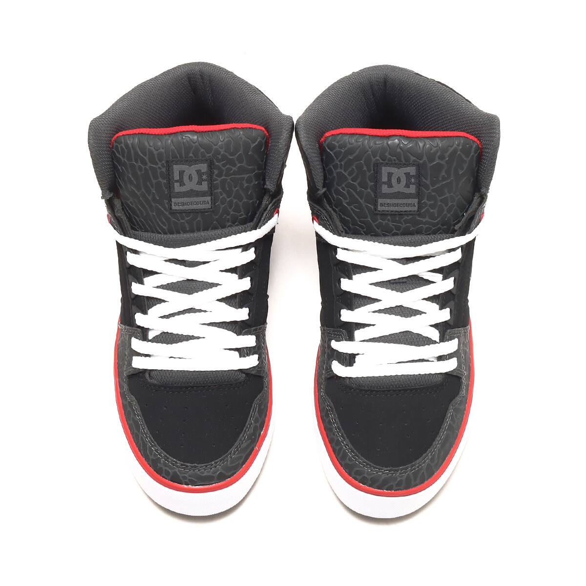 DC SHOES PURE HIGH-TOP WC SE SN DARK GREY/WHITE 22FW-I