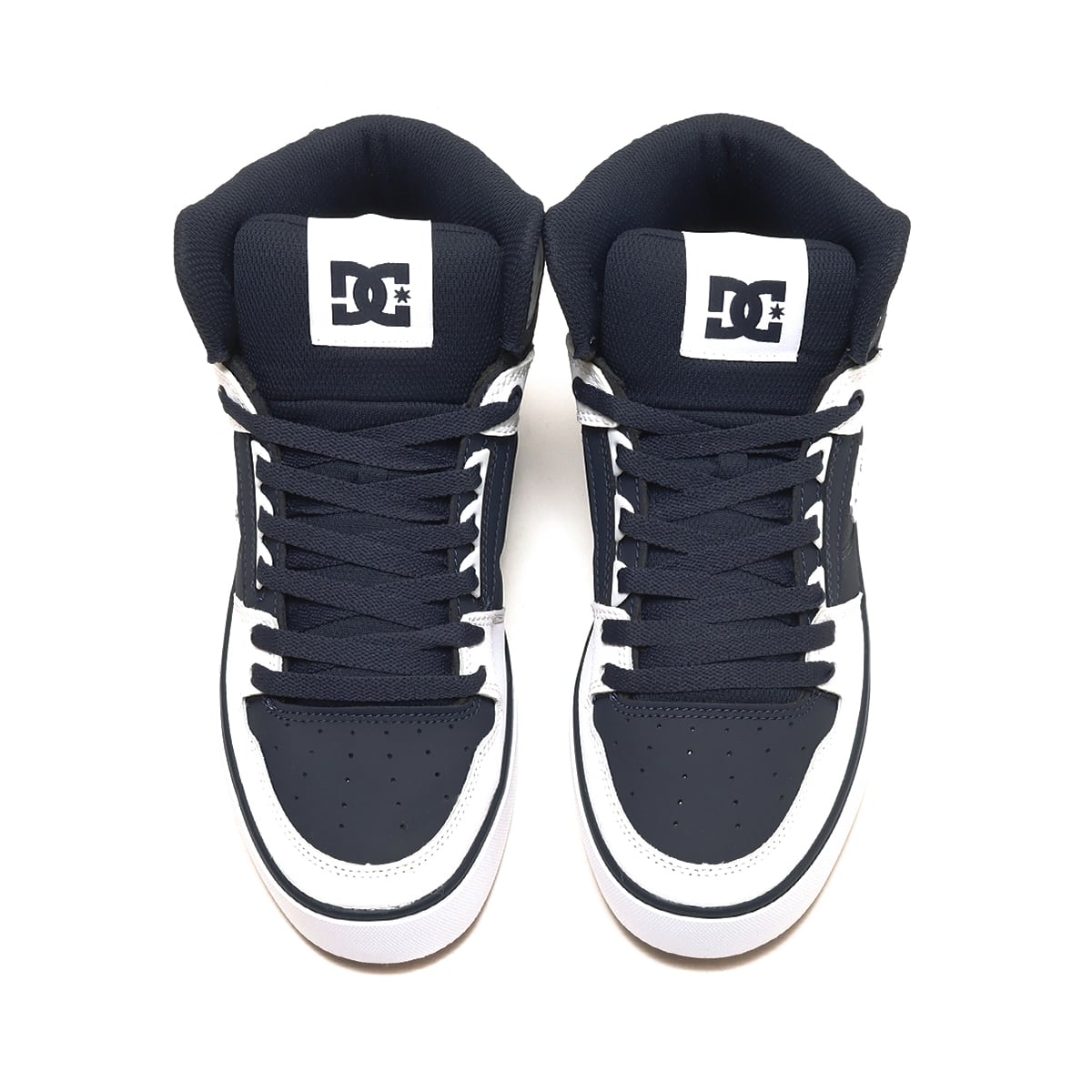 DC SHOES PURE HIGH-TOP WC DC NAVY/WHITE 22FW-Iの画像