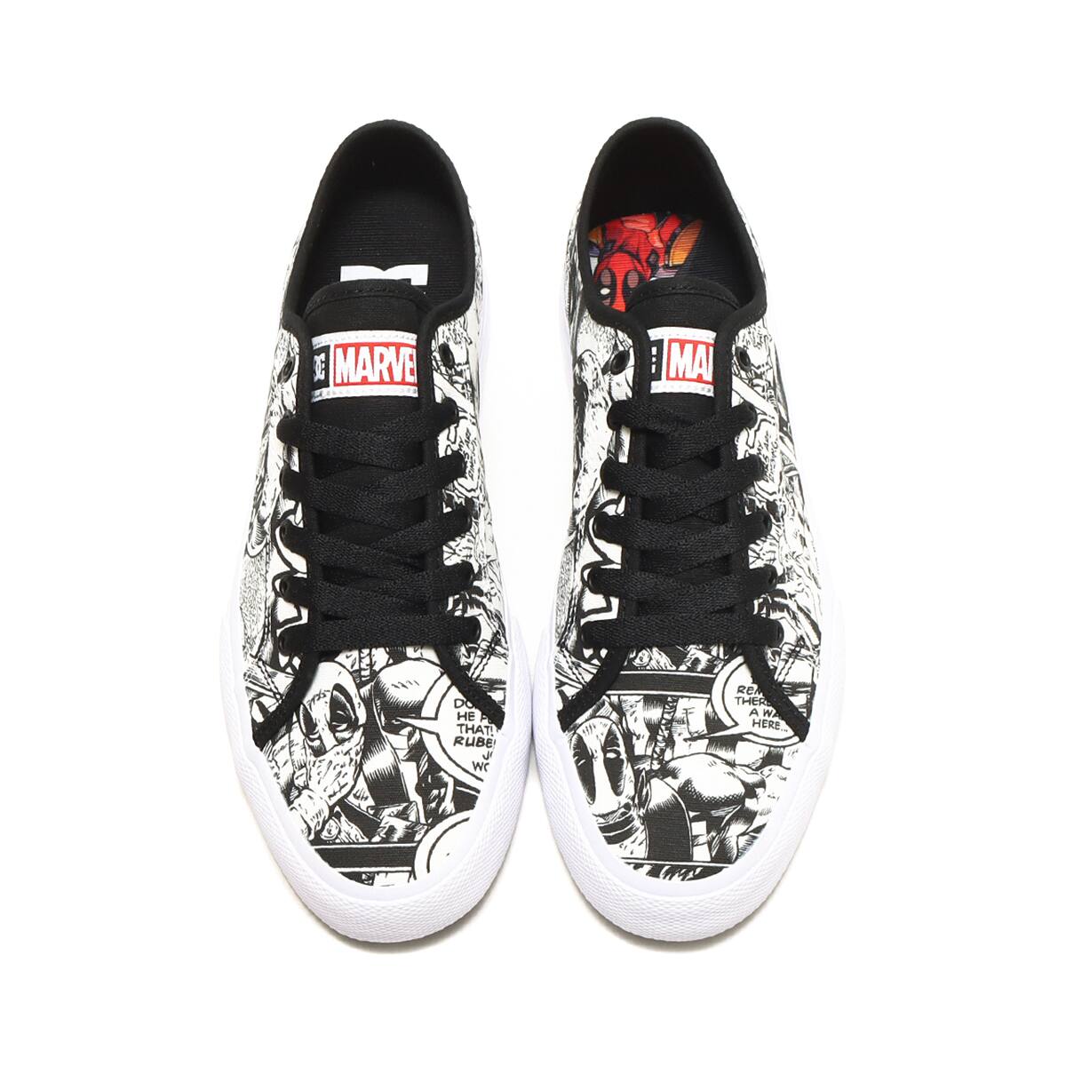 DC SHOES DP MANUAL BLACK/WHITE/RED 22FW-Iの画像