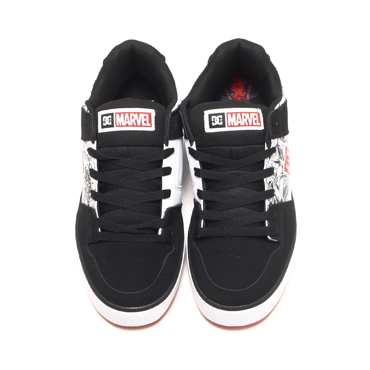 DC SHOES DP PURE BLACK/WHITE/RED 22FW-Iの画像