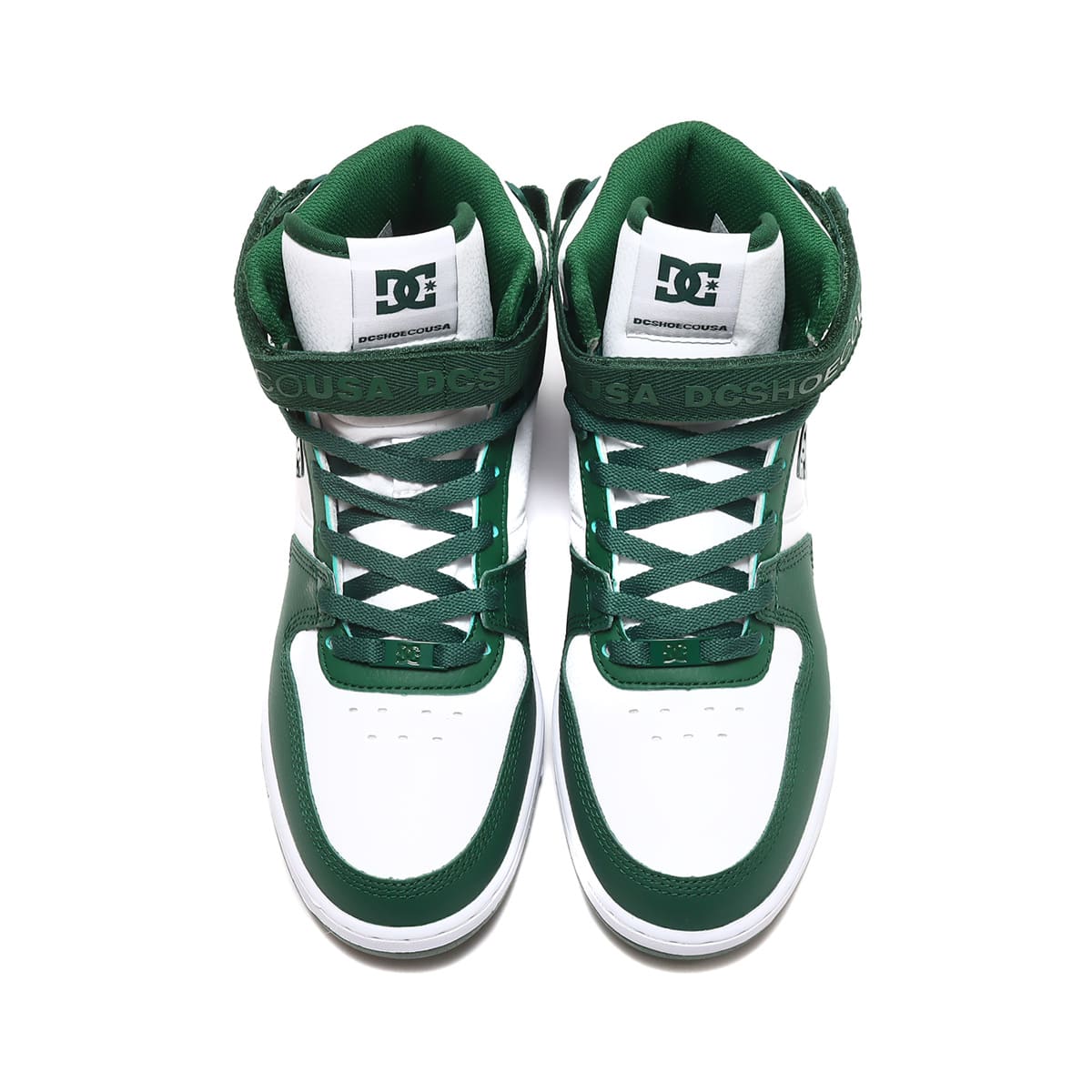 DC SHOES PENSFORD WHITE/GREEN 23SS-Iの画像