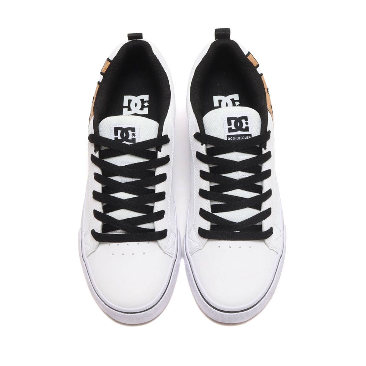 DC SHOES COURT VULC SE SN WHITE/TAN 23SS-Iの画像