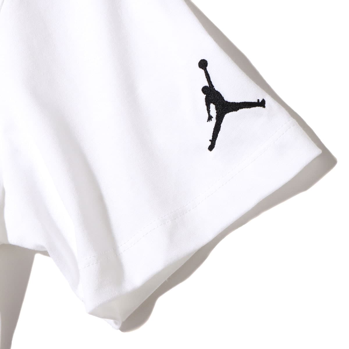 JORDAN BRAND AS M J EMB JORDAN AIR CREW WHITE/BLACK/BLACK 24SU-Iの画像