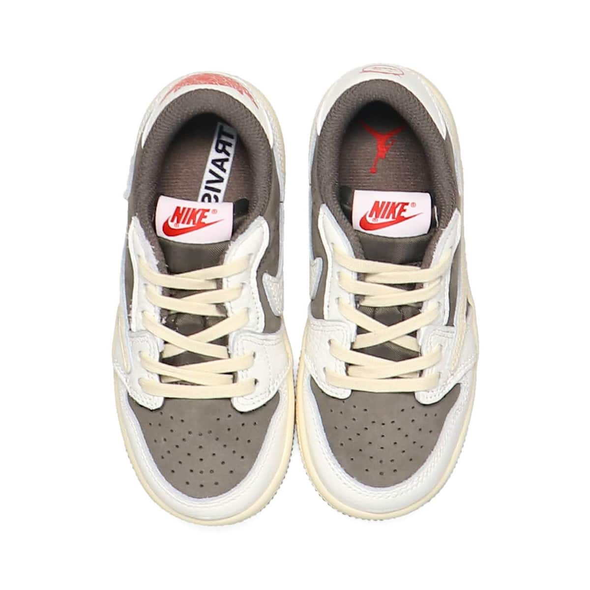 JORDAN BRAND JORDAN 1 LOW OG SP (TD) SAIL/UNIVERSITY RED-RIDGEROCK-MUSLIN 22FA-Sの画像