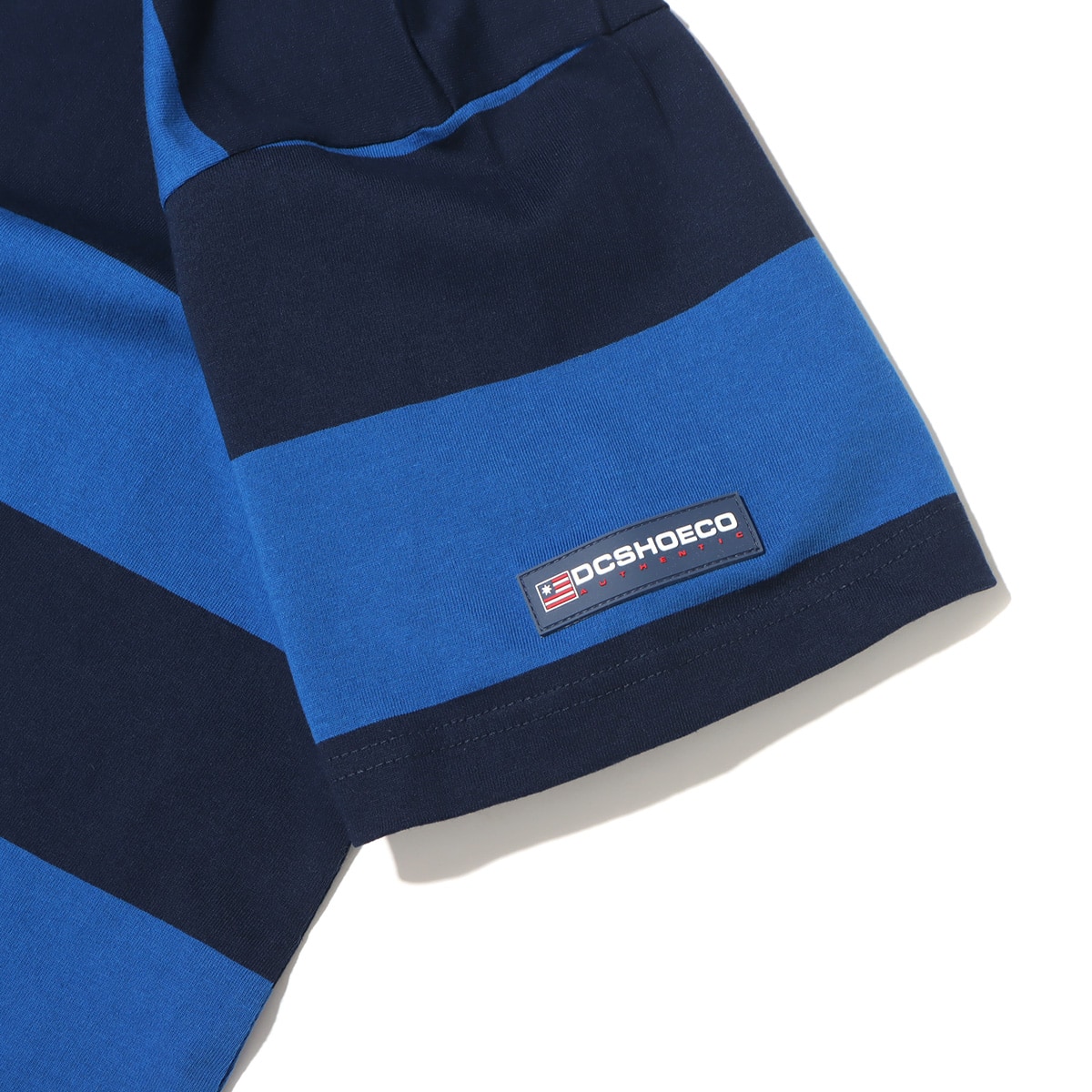 DC SHOES 23 BORDER POLO SS BLUE x NAVY 23SS-Iの画像