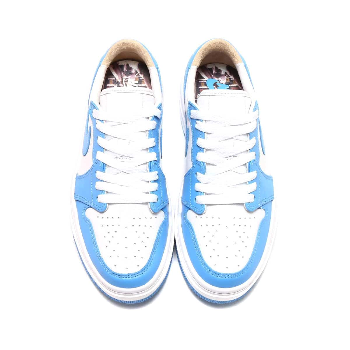 JORDAN BRAND W AIR JORDAN 1 ELEVATE LOW SE WHITE/UNIVERSITY BLUE