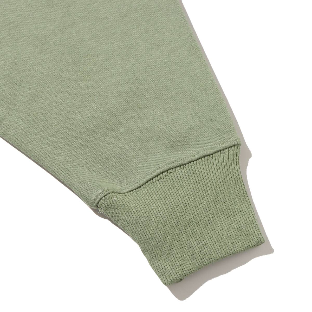 NIKE AS W NSW PHNX FLC OOS CREW OIL GREEN/BLACK 23FA-Iの画像