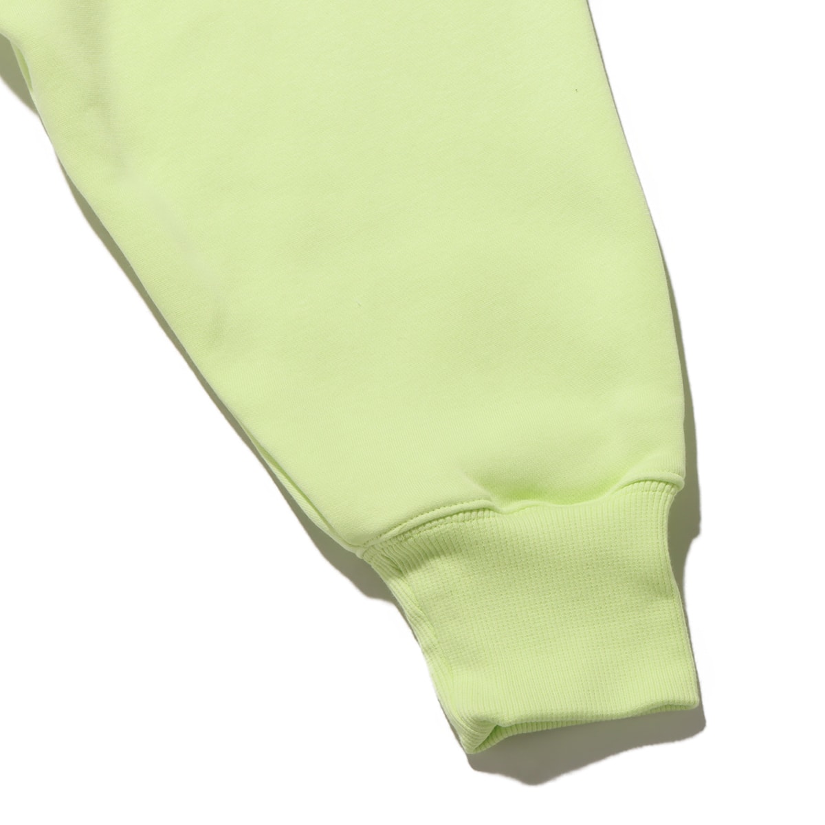 NIKE AS W NSW PHNX FLC OOS CREW LT LEMON TWIST/SAIL 23HO-Iの画像