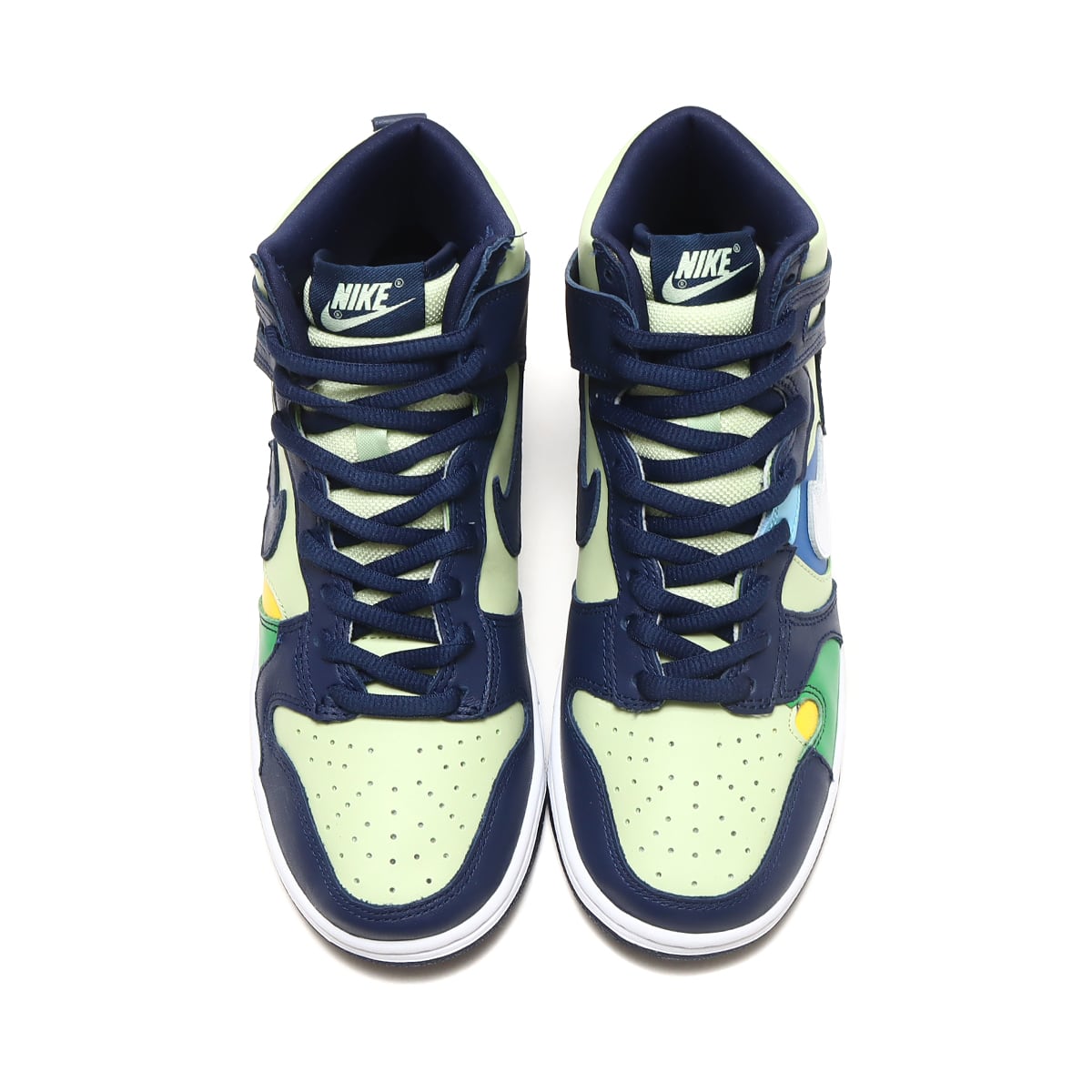 NIKE W DUNK HIGH LX PISTACHIO/MIDNIGHT NAVY 22HO-I