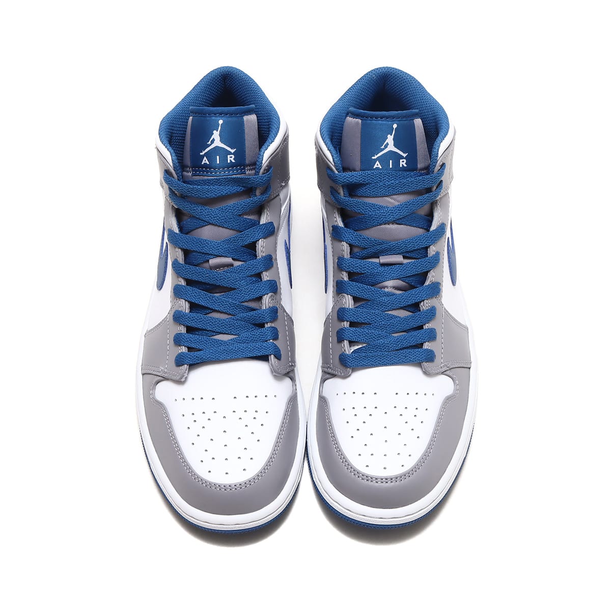 JORDAN BRAND AIR JORDAN 1 MID CEMENT GREY/WHITE-TRUE BLUE 23SP-I