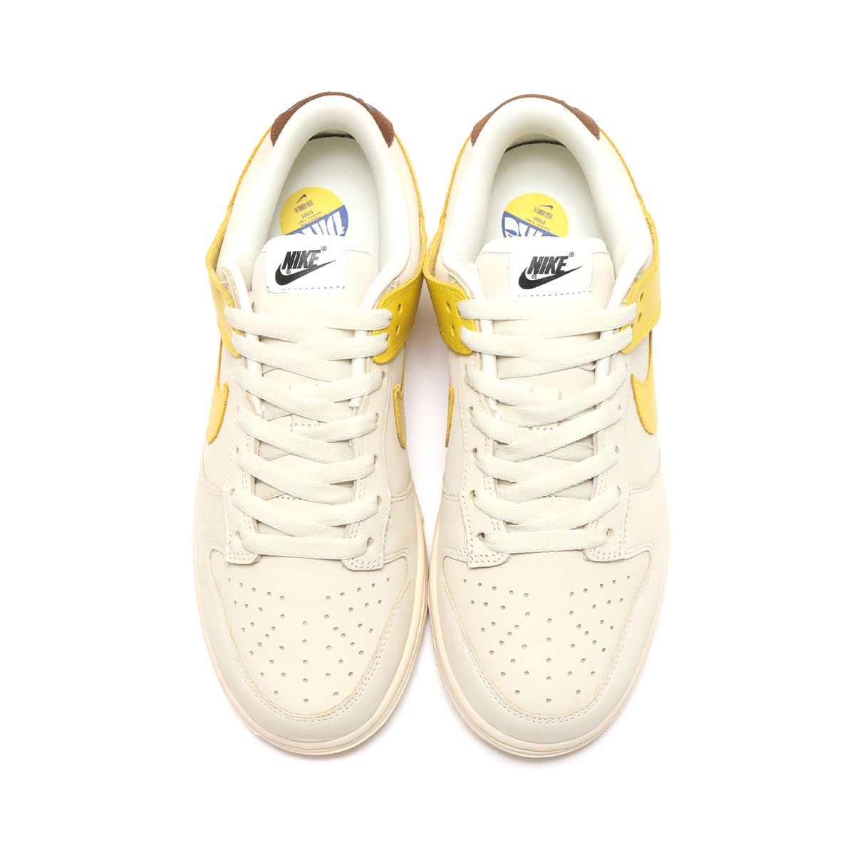 NIKE W DUNK LOW LX COCONUT MILK/VIVID SULFUR-CACAO WOW 22SU-I