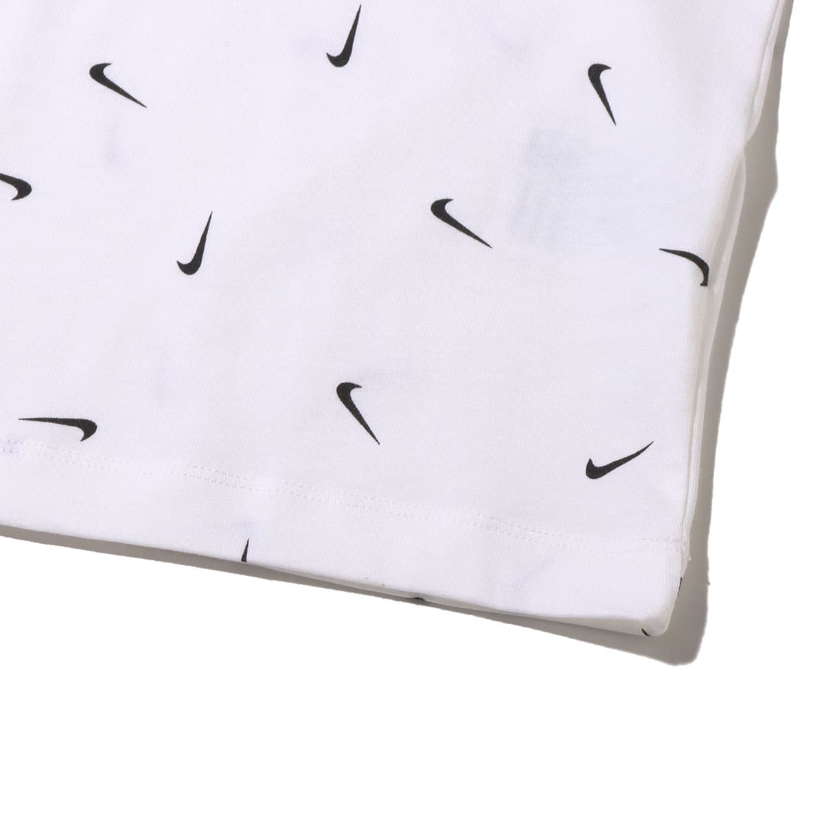 NIKE AS M NSW CLUB TEE AOP WHITE 22FA-Iの画像