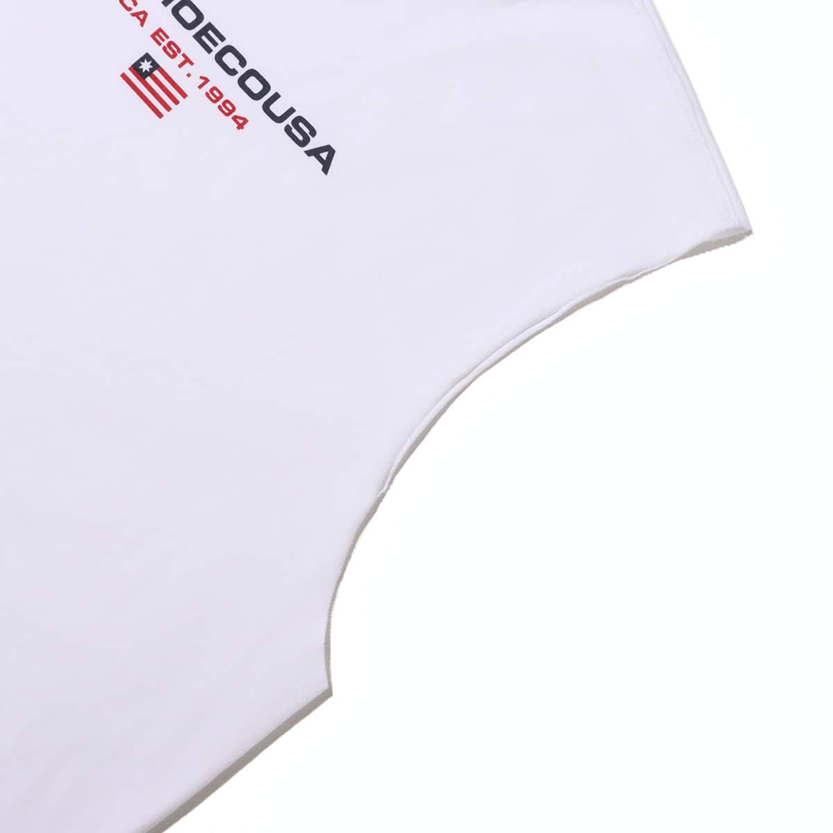 DC SHOES 23 EST94 SLEEVELESS WHITEの画像