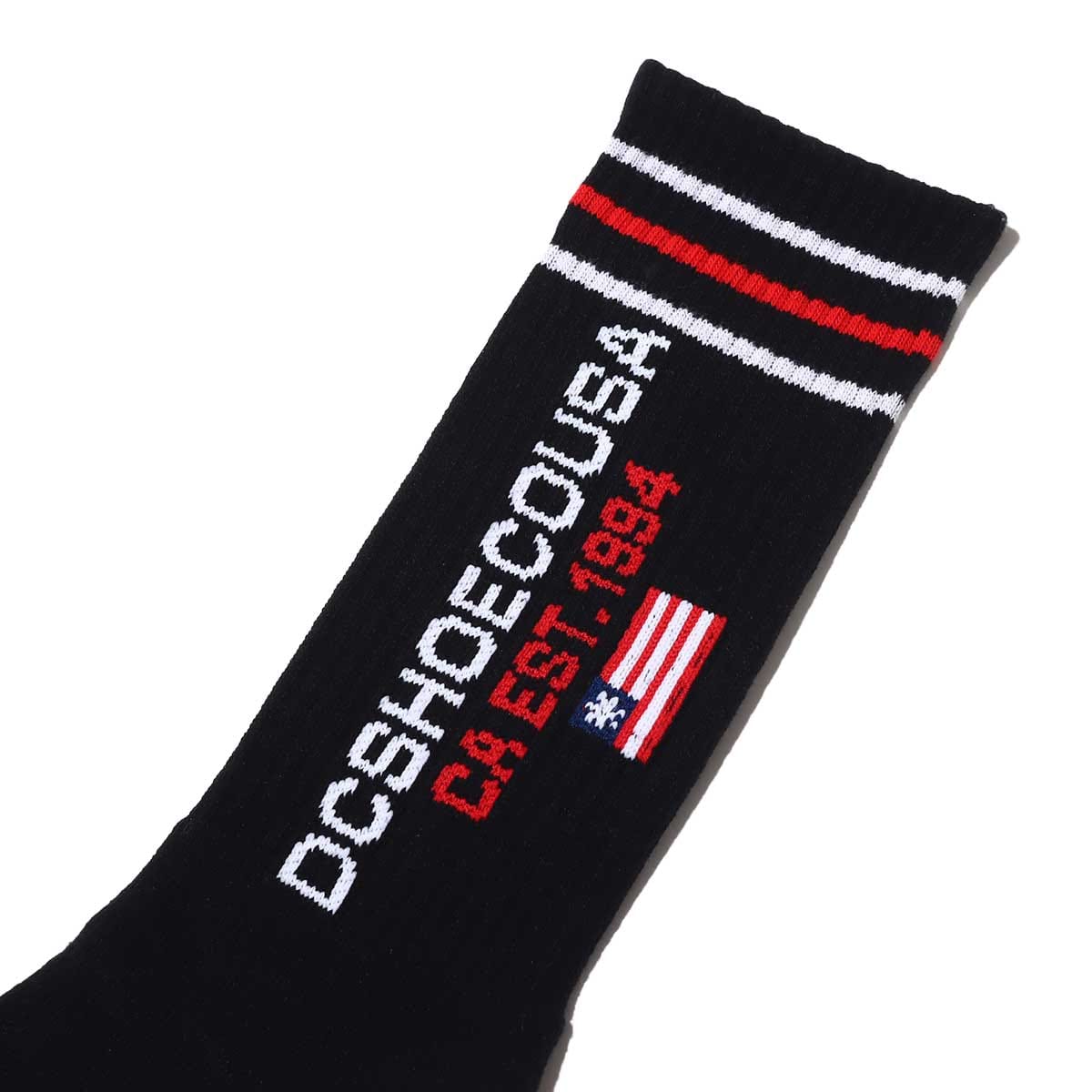 DC SHOES 23 CORPOLATE SOCKS BLACK 23SS-Iの画像