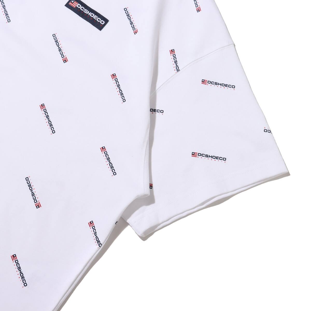 DC SHOES 23 AUTHENTICS ALLOVER SS WHITE 23SS-Iの画像