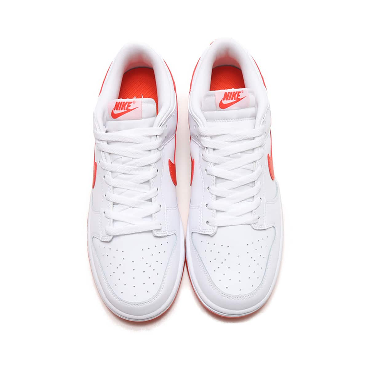 NIKE DUNK LOW RETRO WHITE/PICANTE RED 23FA-I