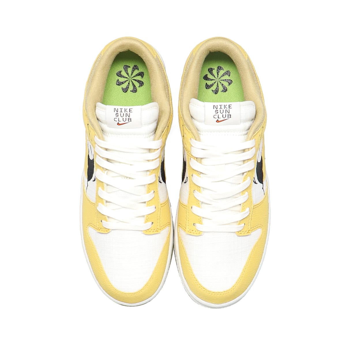 NIKE DUNK LOW RETRO SE NN SAIL/SANDED GOLD-WHEAT GRASS-ORANGE 22SU-Iの画像