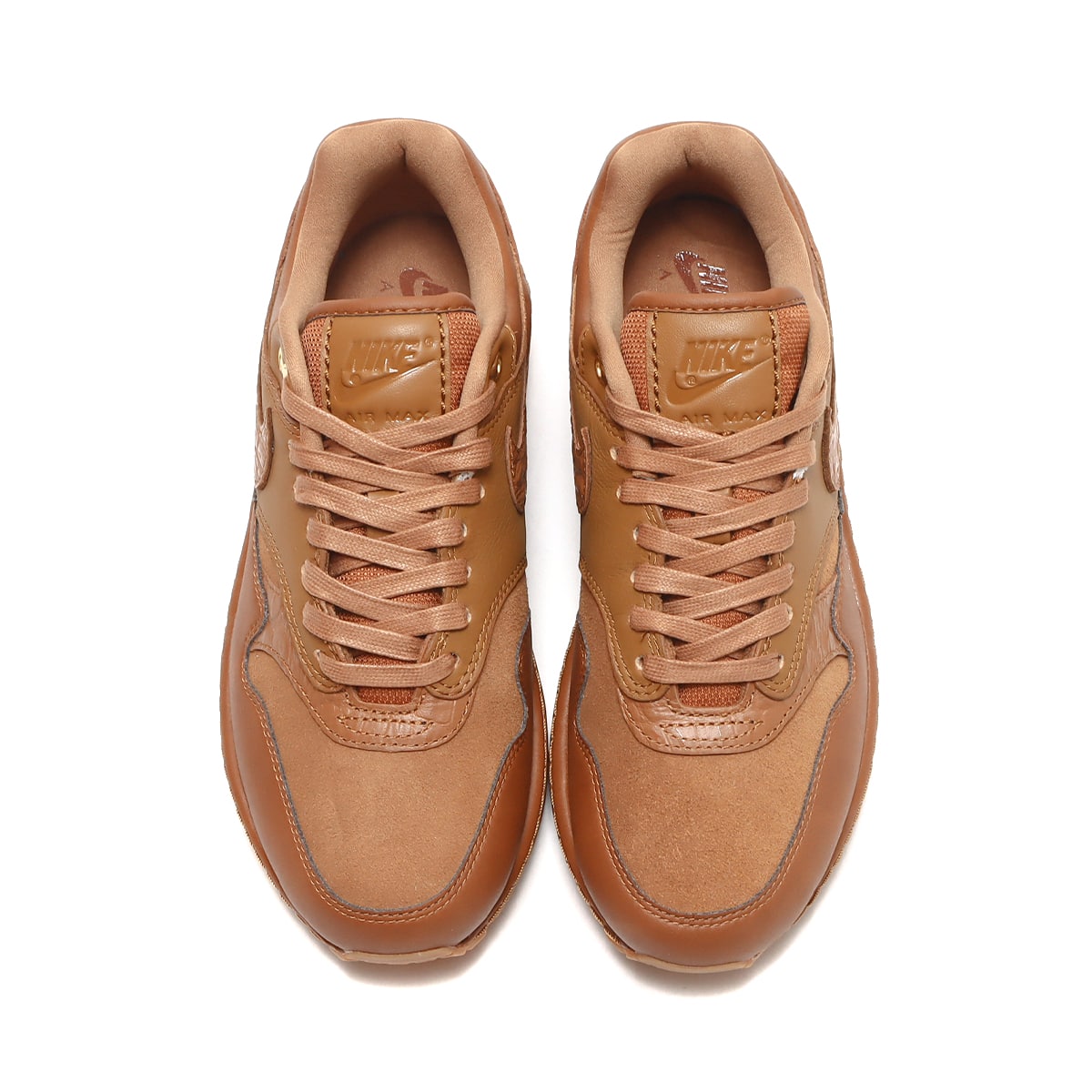 NIKE W AIR MAX 1 '87 NBHD ALE BROWN/ALE BROWN-GUM MED BROWN 22HO-I