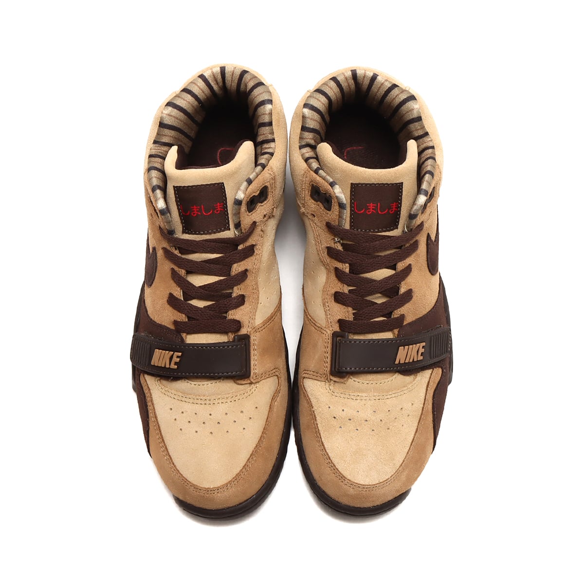 NIKE AIR TRAINER 1 HAY/BAROQUE BROWN-TAUPE-VARSITY RED 22HO-I