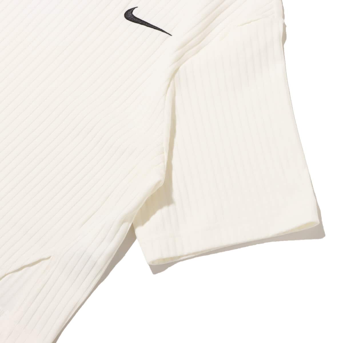 NIKE AS W NSW RIB JRSY SS TOP SAIL/BLACK 23FA-Iの画像