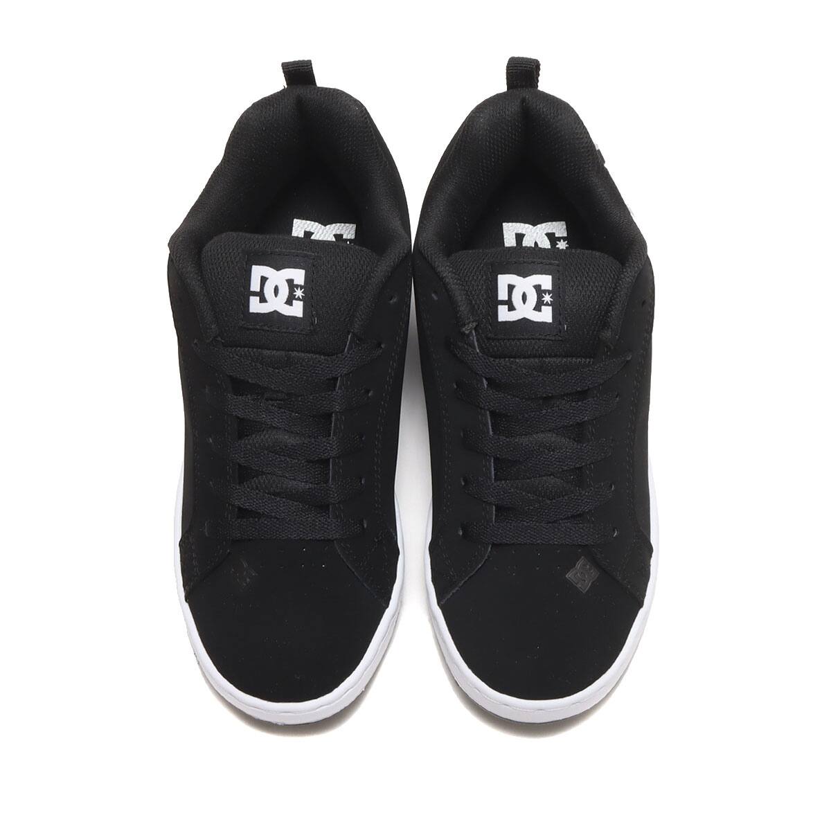 DC SHOES Ws COURT GRAFFIK BLACK/WHITE STENCIL 23SS-I