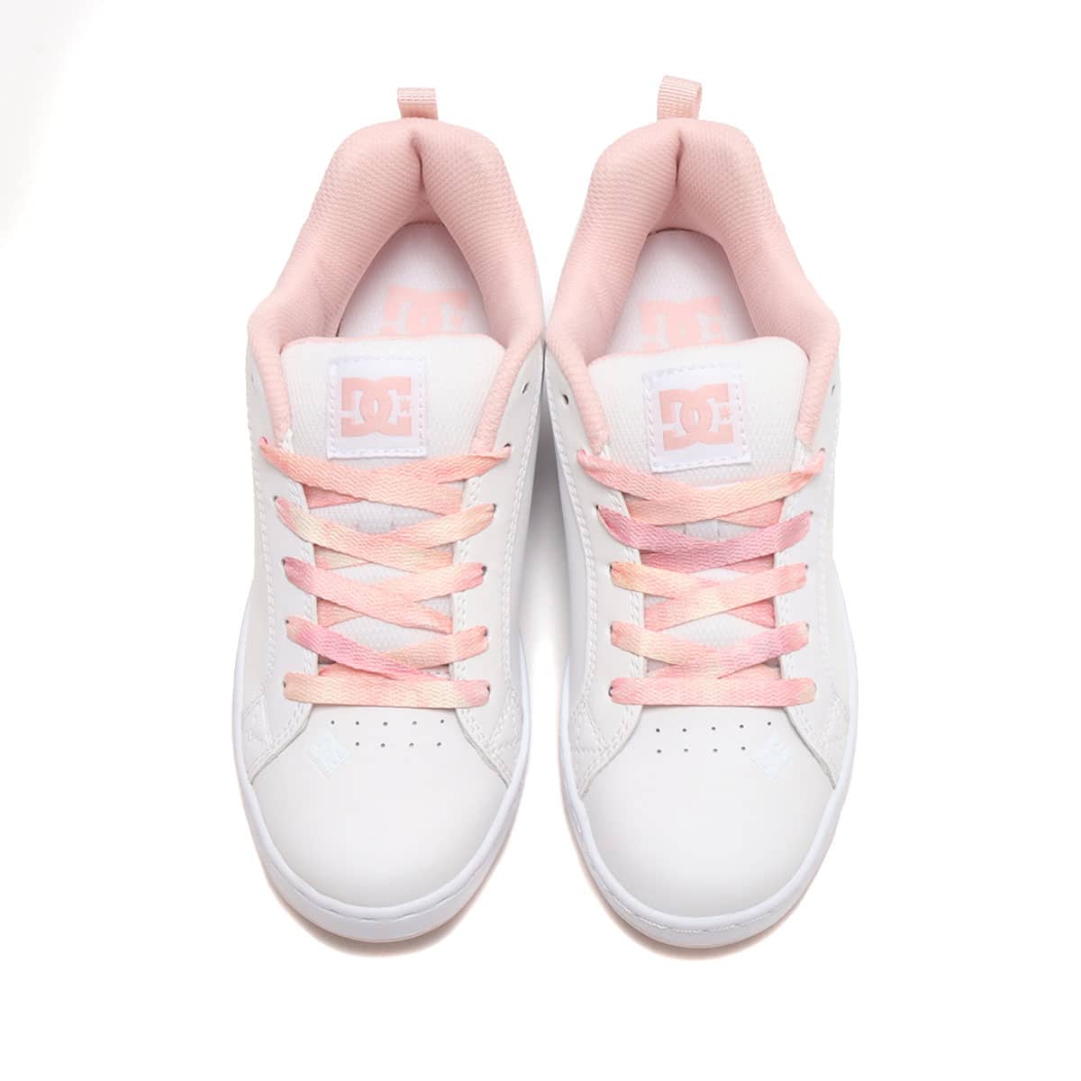 DC SHOES Ws COURT GRAFFIK PEACH PARFAIT 23SS-Iの画像