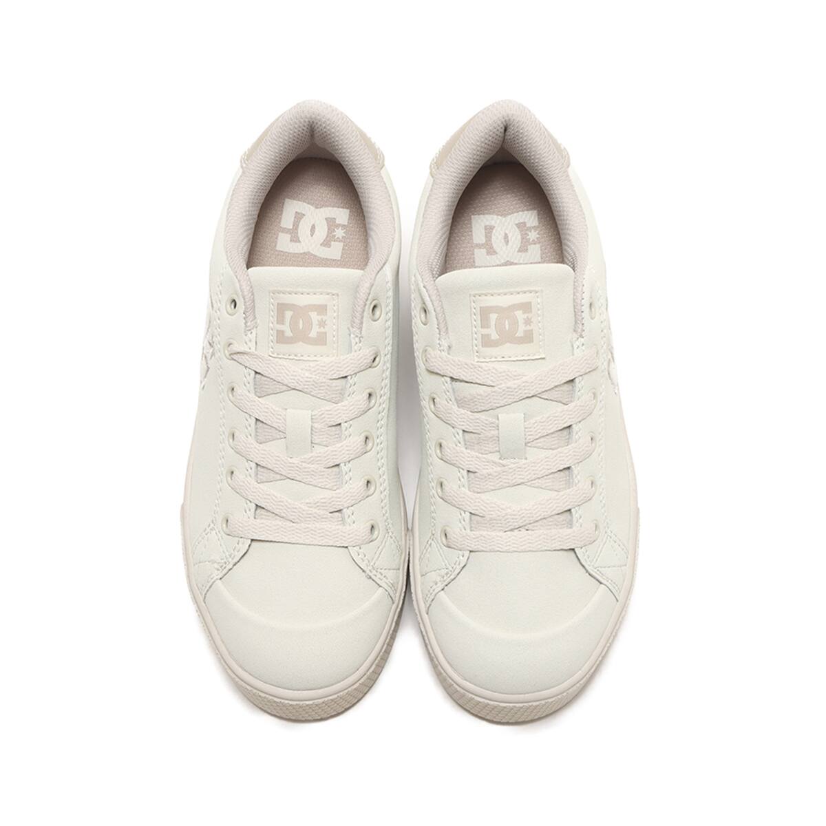 DC SHOES Ws CHELSEA LITE WEDGE ANTIQUE WHITEの画像