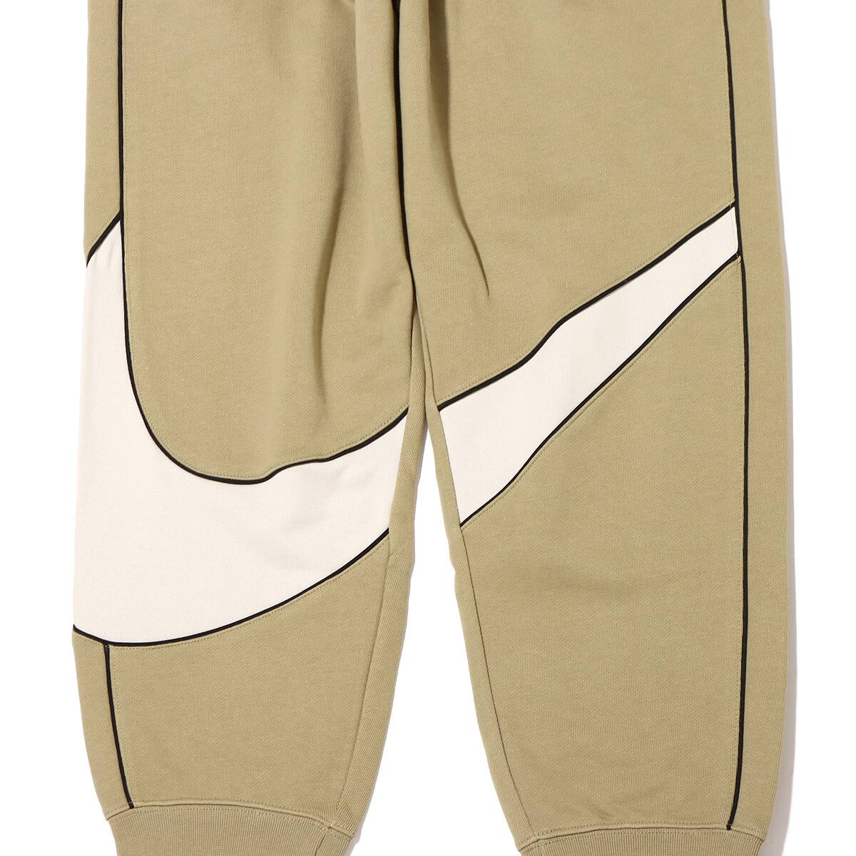 NIKE AS M NK SWOOSH FLC PANT NEUTRAL OLIVE/LIGHT BONE/BLACK 23SP-I