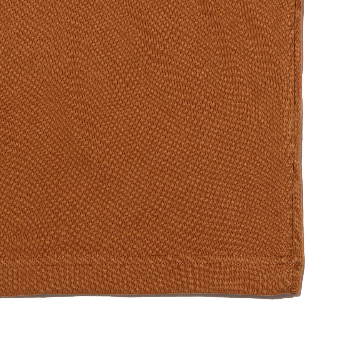 NIKE AS M NL LS MOCK NECK SHIRT ALE BROWN/WHITE 22HO-Iの画像