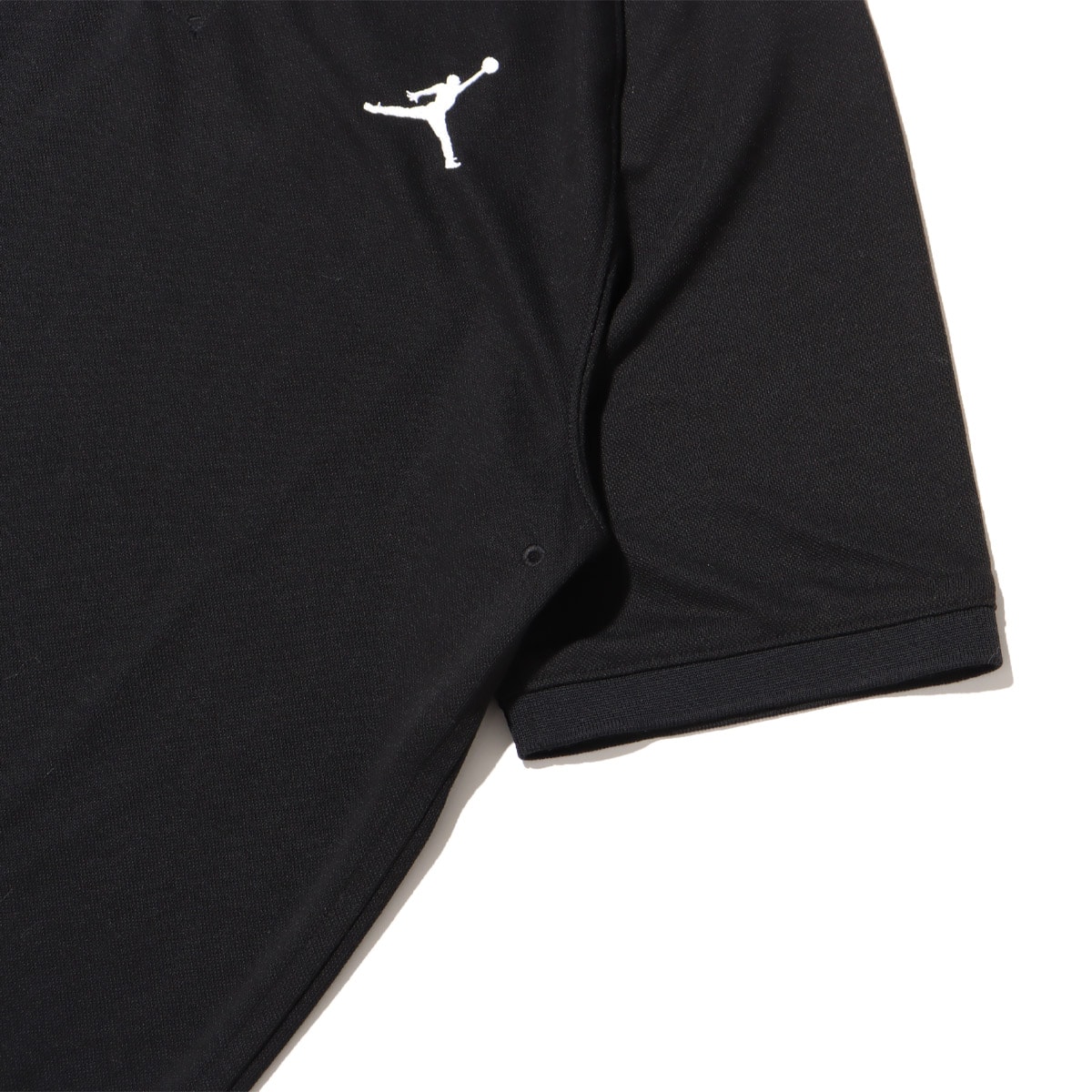 JORDAN BRAND AS M J DF SPRT GLF POLO BLACK/WHITE 24SU-Iの画像