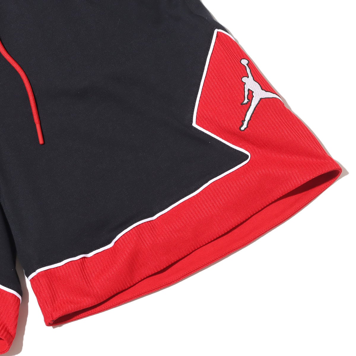 JORDAN BRAND AS W J LWT DMND SHORT BLACK/GYM RED/WHITE 23SU-Iの画像
