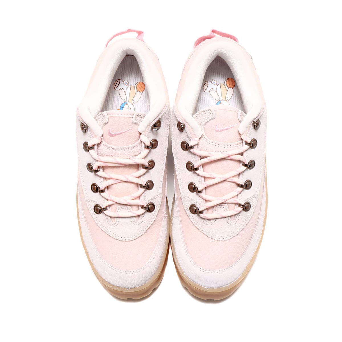 NIKE W LAHAR LOW SE LIGHT SOFT PINK/MED SOFT PINK-GUM YELLOW