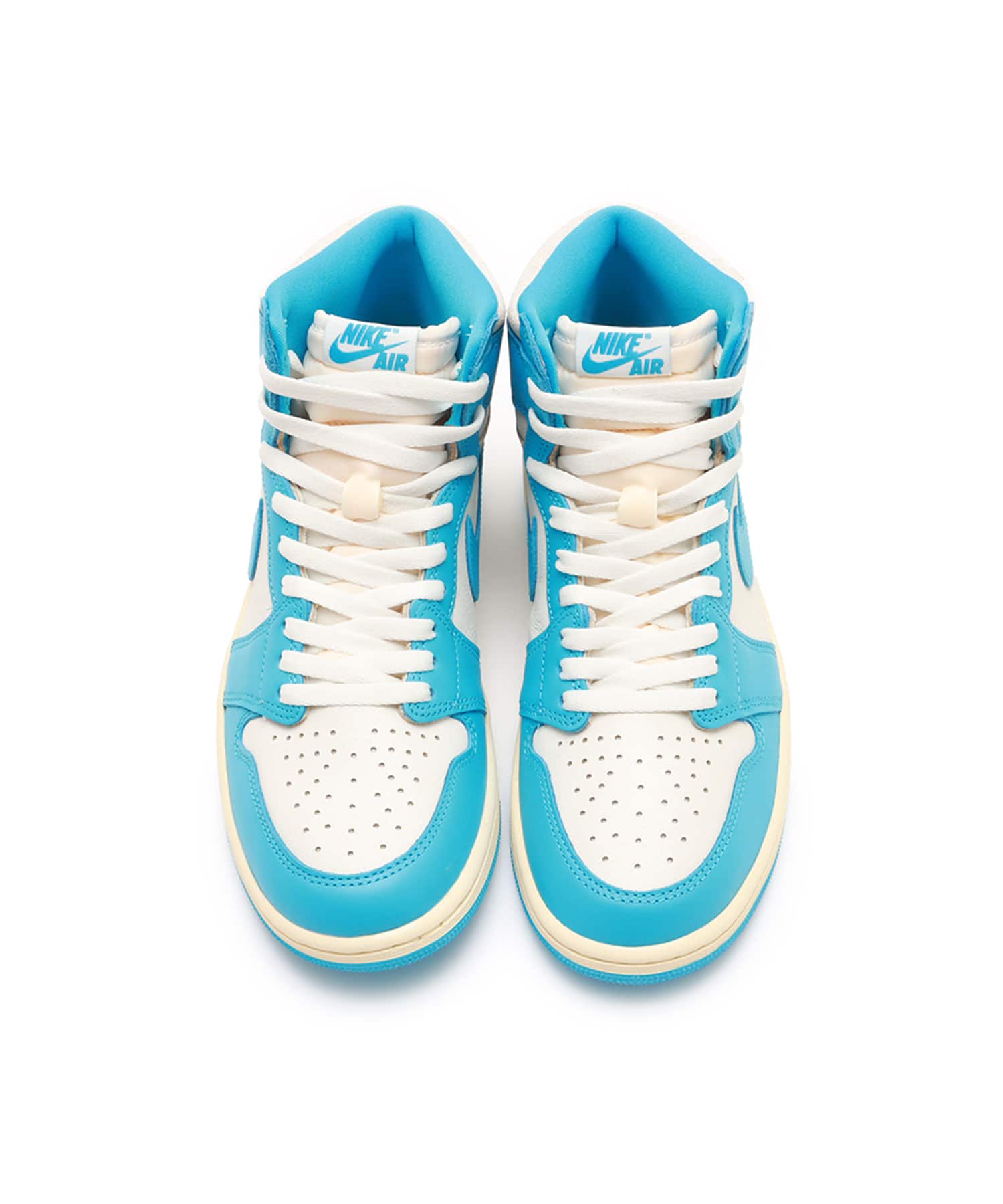 JORDAN BRAND AIR JORDAN 1 RETRO HIGH OG DK POWDER BLUE/DK POWDER BLUE-SAILの画像