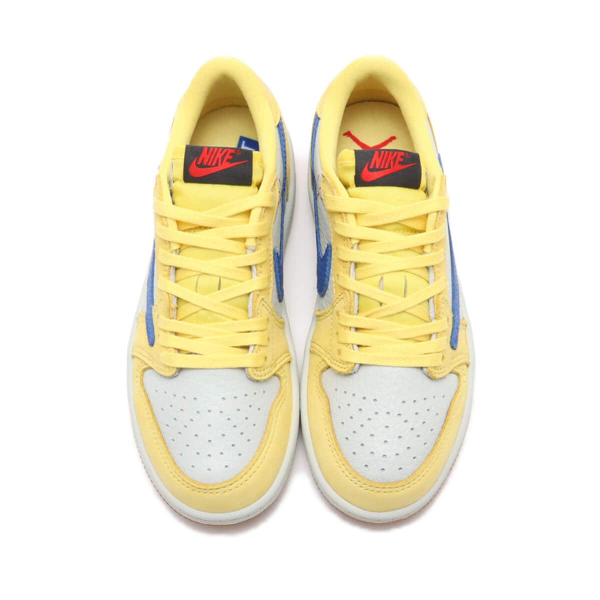 JORDAN BRAND JORDAN 1 LOW OG SP (PS) CANARY/RACER BLUE-LIGHT SILVER の画像