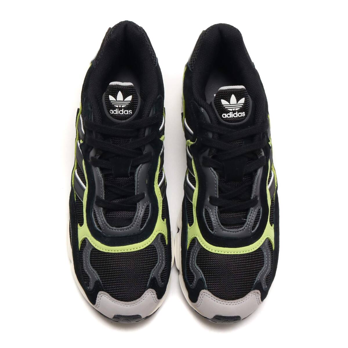 adidas temper run black & glow