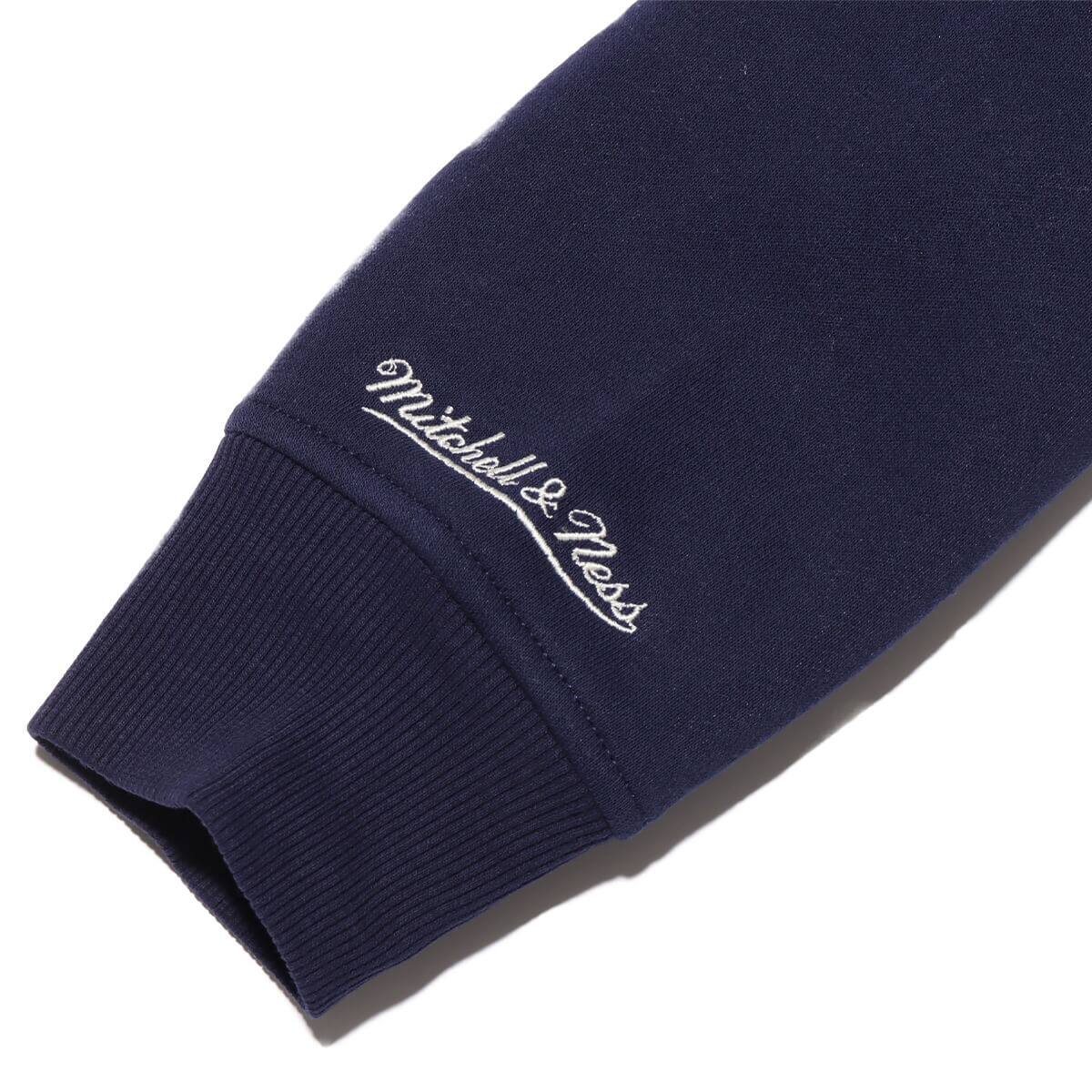Mitchell & Ness COLLEGIATE CREW FLEECE LAL NAVY 23FW-Iの画像