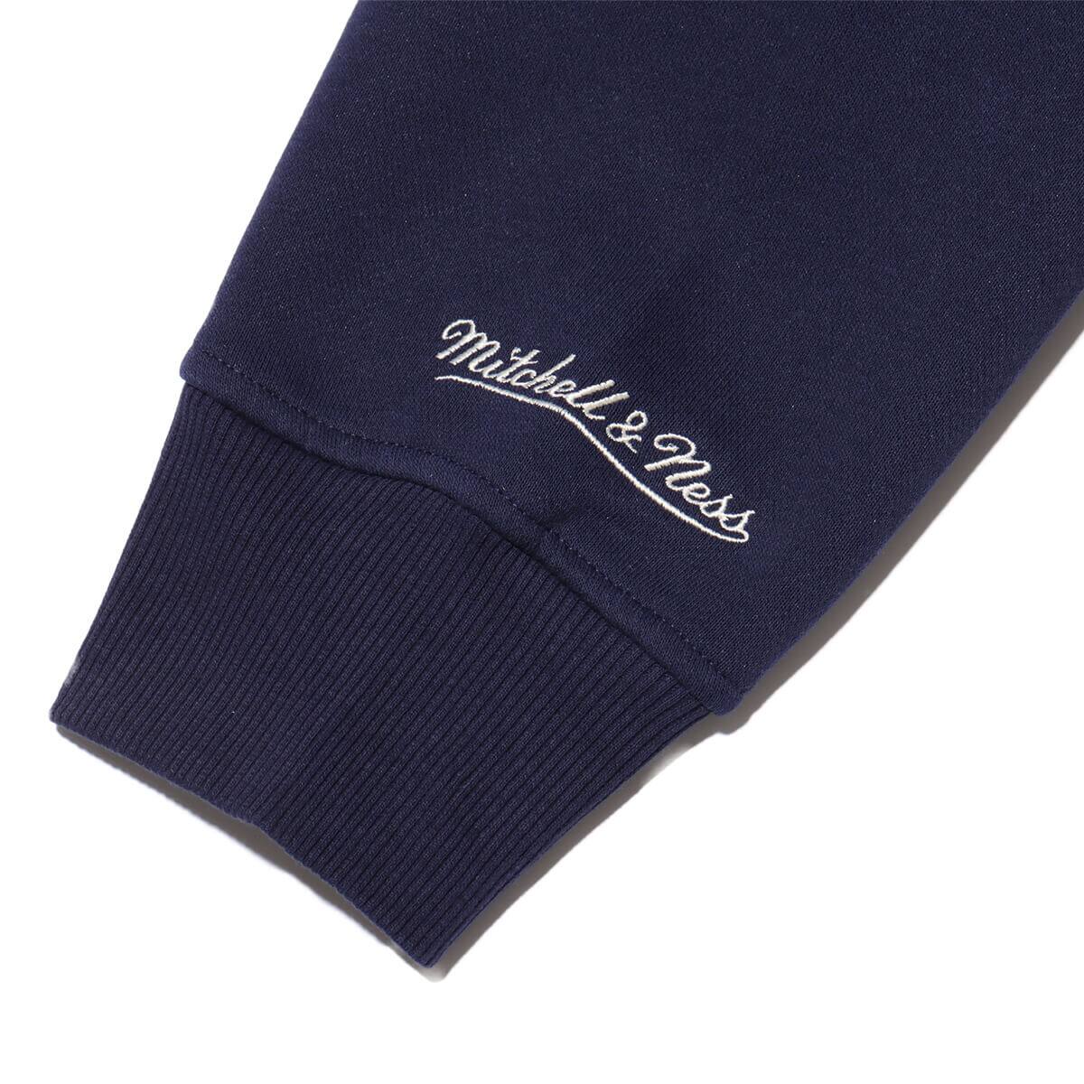 Mitchell & Ness COLLEGIATE CREW FLEECE NYK NAVY 23FW-Iの画像