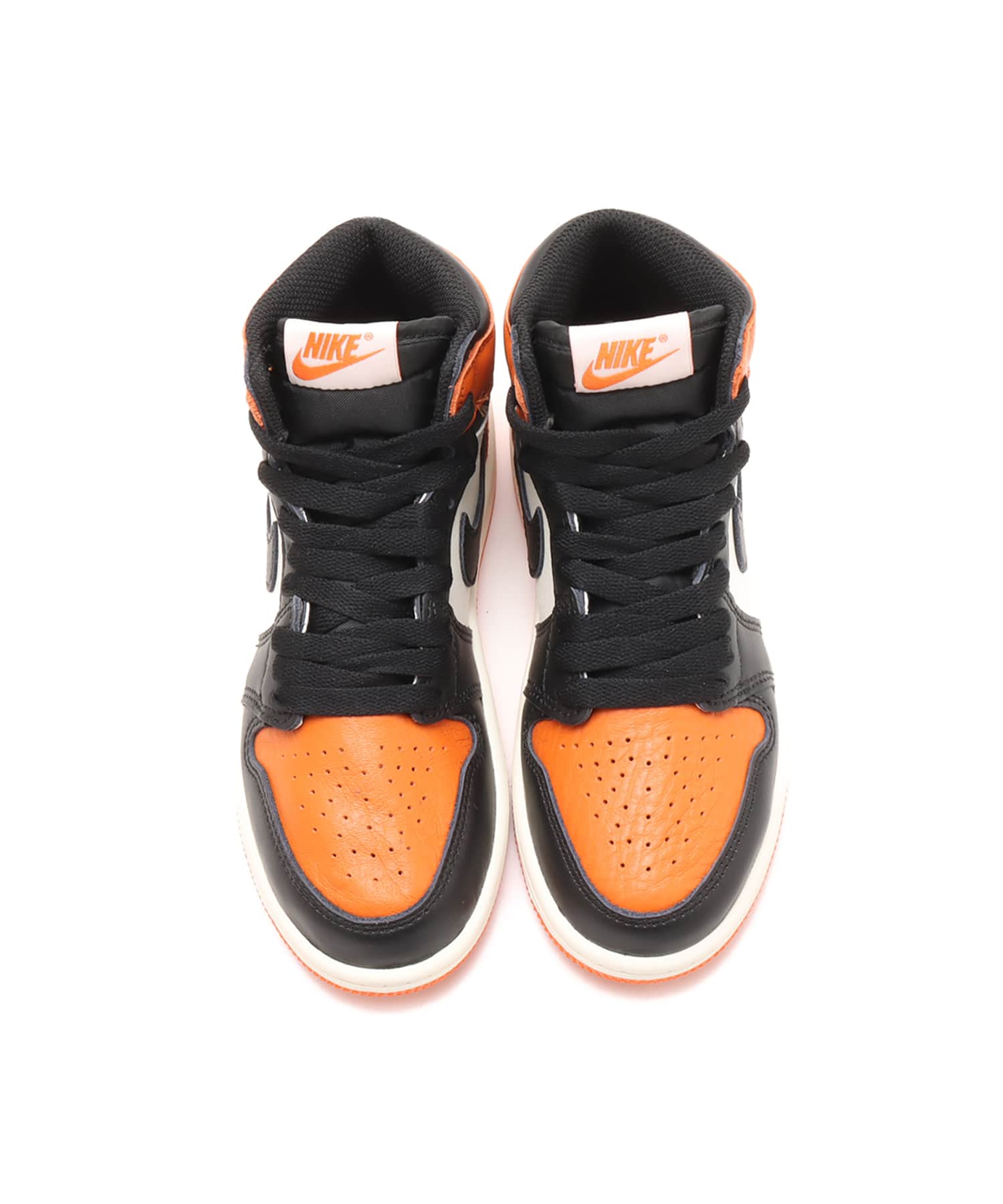 JORDAN BRAND JORDAN 1 RETRO HIGH OG (PS) BLACK/BLACK-SAIL-STARFISHの画像