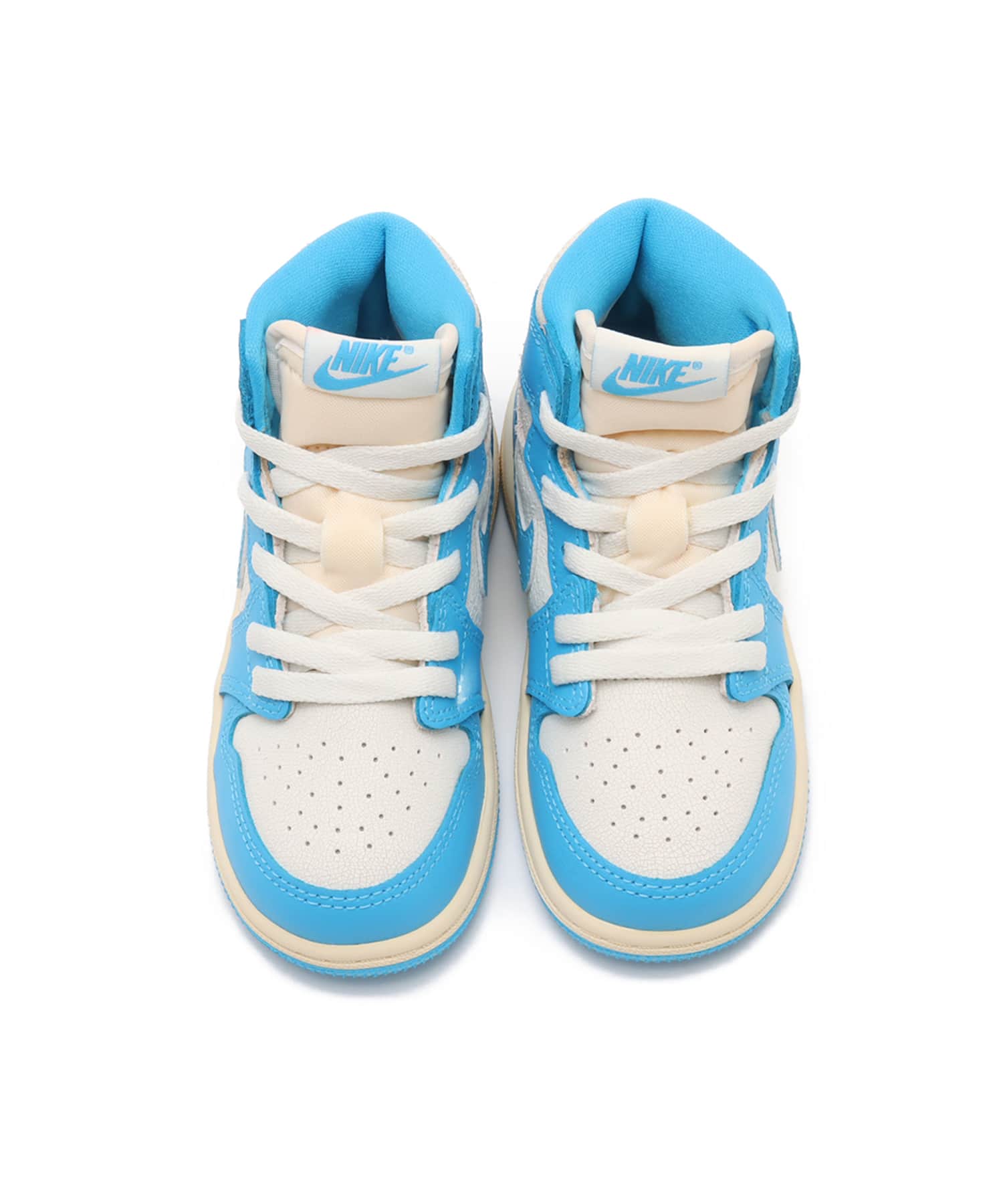 JORDAN BRAND JORDAN 1 RETRO HIGH OG (TD) DK POWDER BLUE/DK POWDER BLUE-SAILの画像