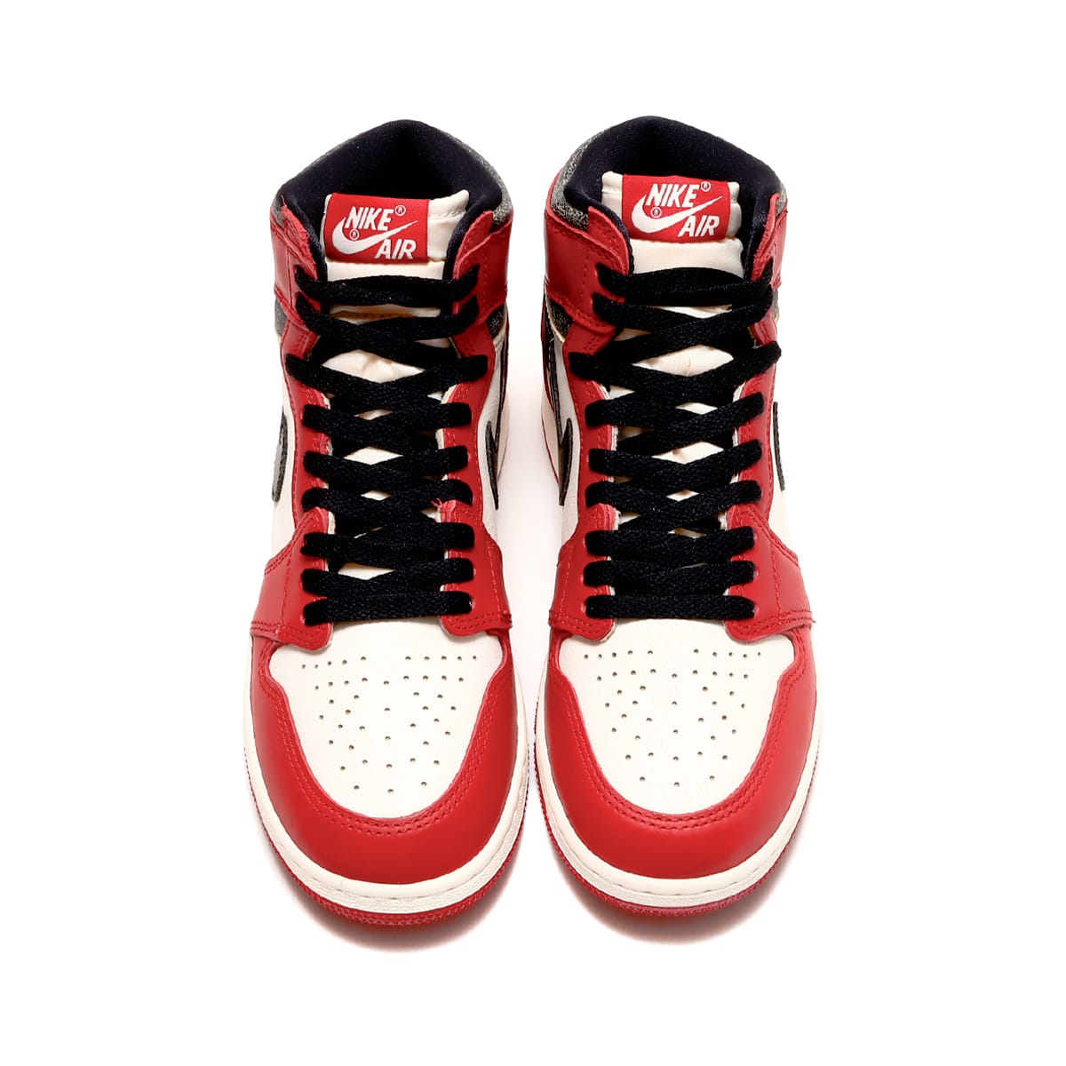 JORDAN BRAND AIR JORDAN 1 RETRO HIGH OG GS VARSITY RED/BLACK-SAIL 