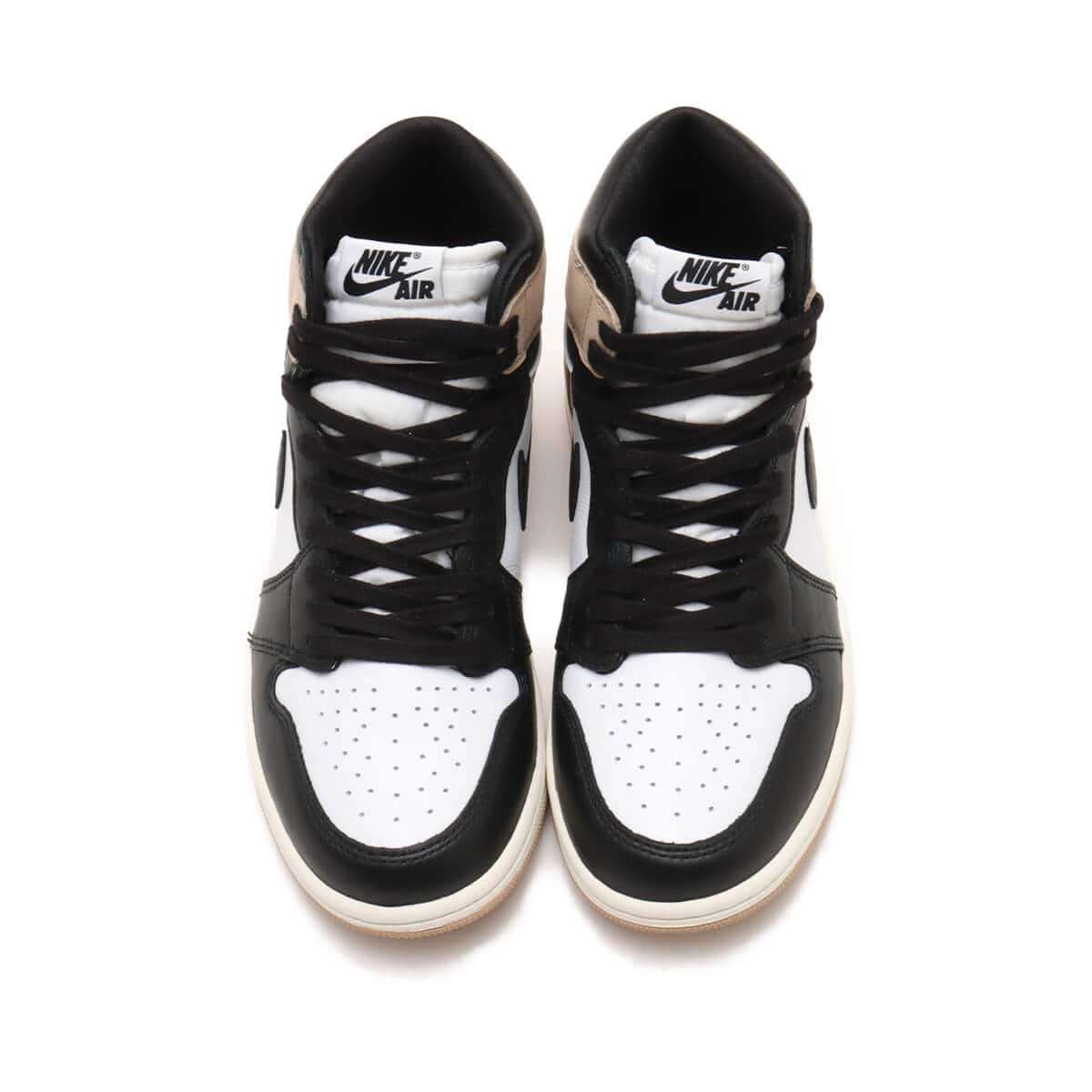 JORDAN BRAND WMNS AIR JORDAN 1 RETRO HI OG BLACK/LEGEND MD BROWN ...