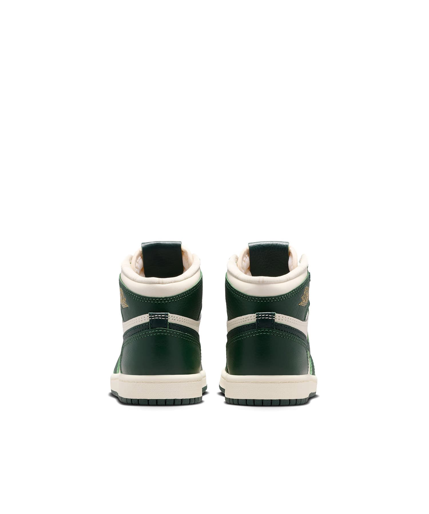 JORDAN BRAND JORDAN 1 RETRO HIGH OG (PS) PALE IVORY/PRO GREEN-FIR-COCONUT MILKの画像