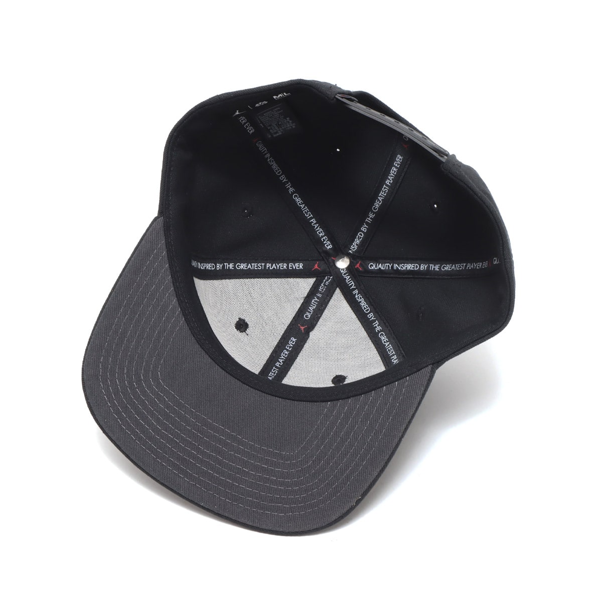 JORDAN BRAND J PRO CAP S FB JUMPMAN BLACK/ANTHRACITE/BLACK 23FA-Iの画像